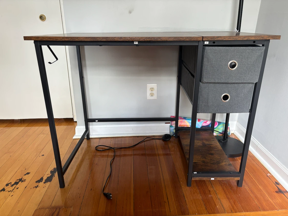 Desk with Drawers - photo 2