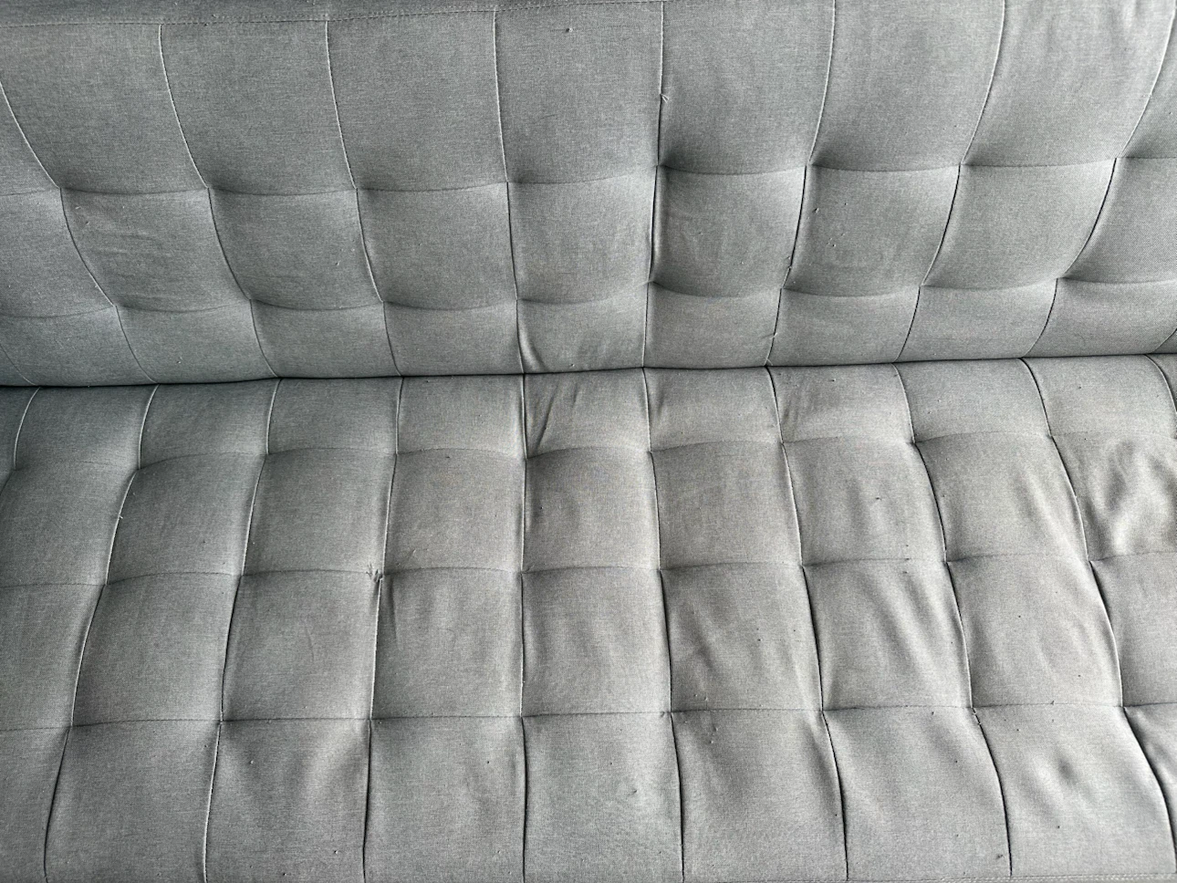 Grey Tufted Sofa Bed from Structube - photo 2