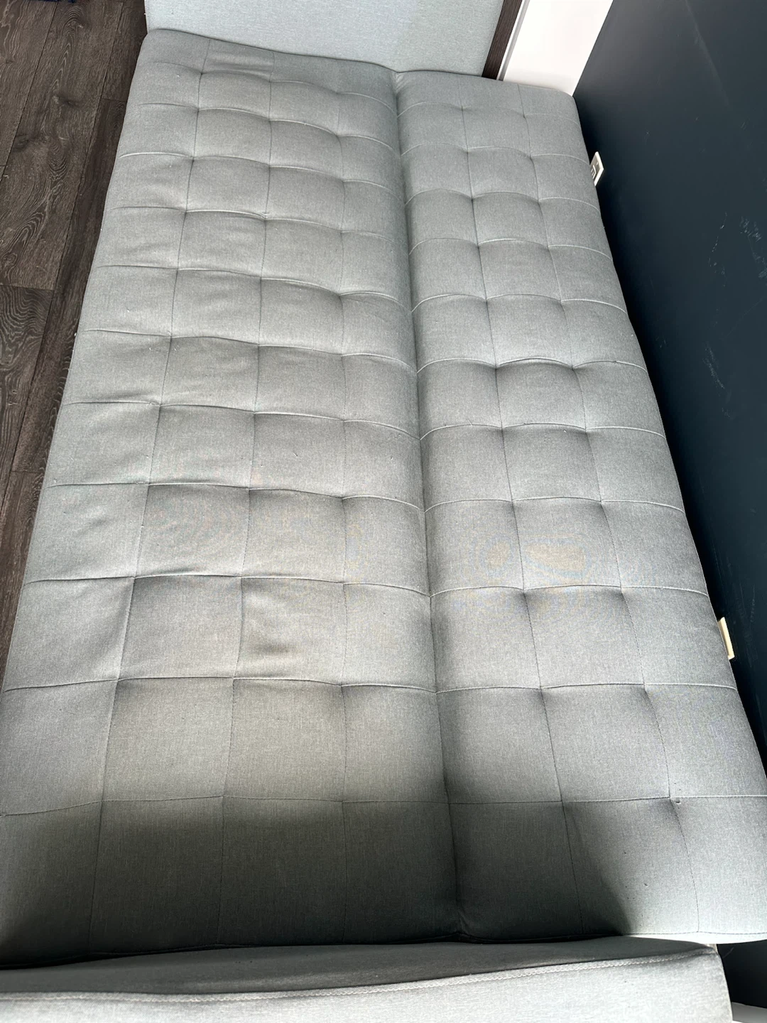 Grey Tufted Sofa Bed from Structube - photo 3
