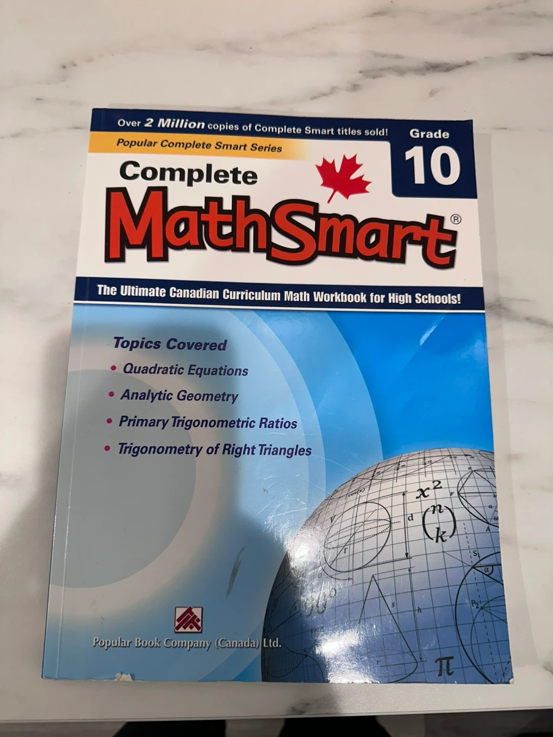 Complete MathSmart Grade 10 Workbook