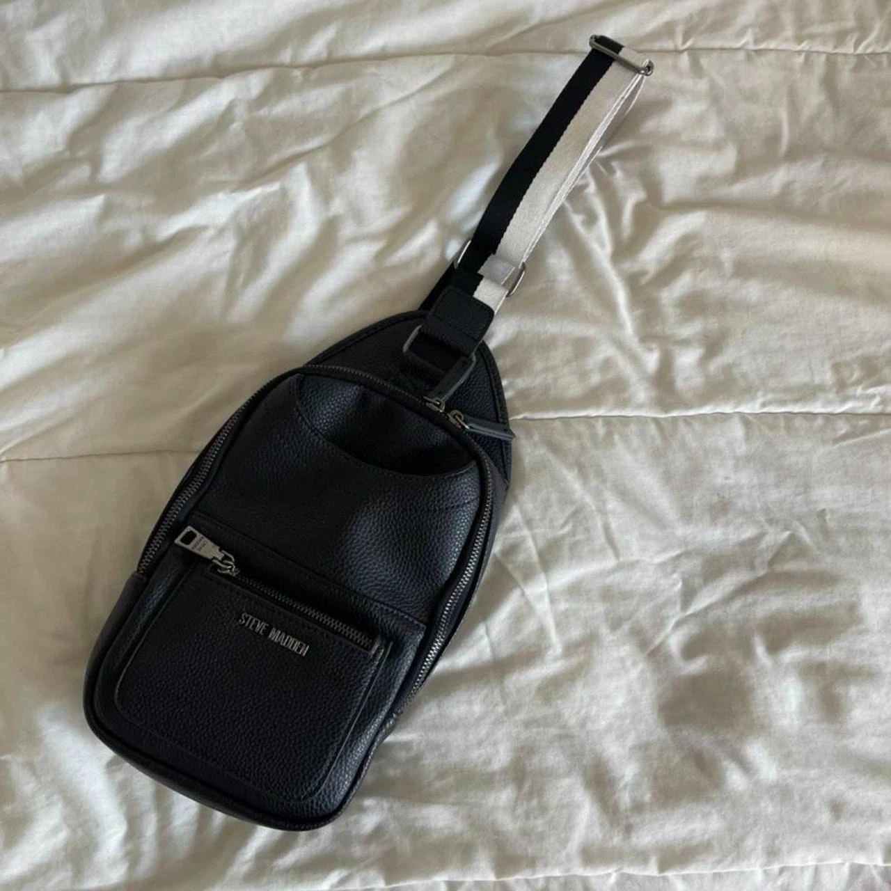 Steve Madden Black Sling Bag