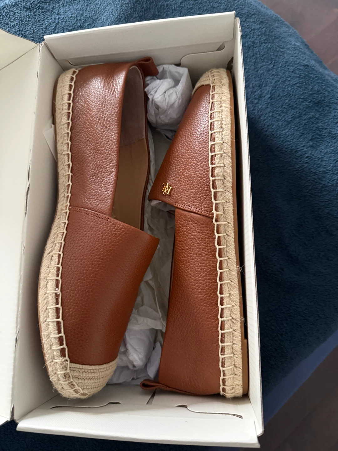 Lauren Ralph Lauren Leather Espadrilles - photo 2