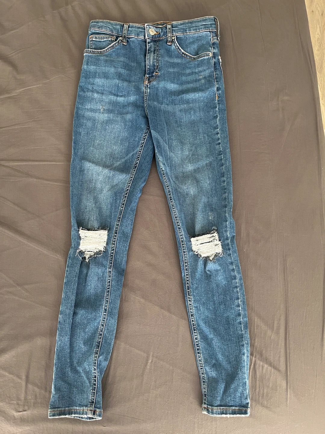 Topshop Jamie High Rise Skinny Jeans
