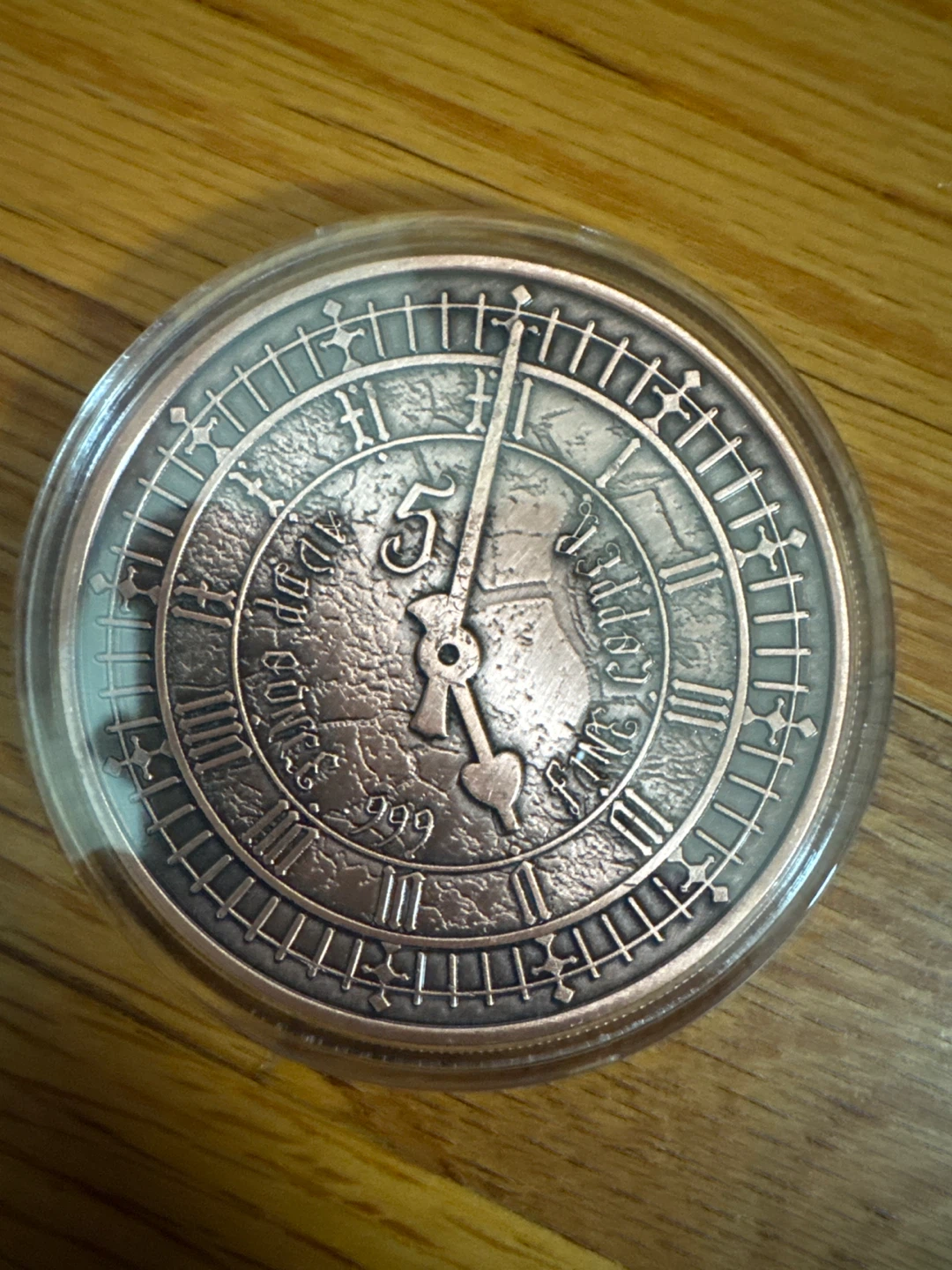 5 oz Fine Copper Coin Collectible 🏈 - photo 2