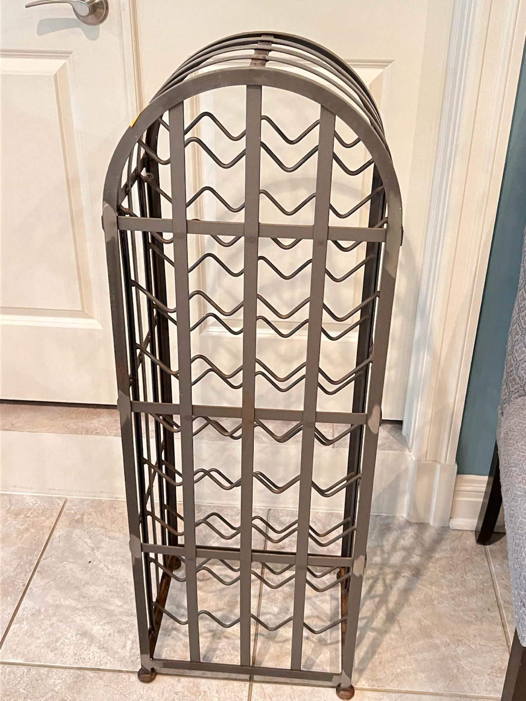 Metal Floor Wine Rack - photo 3