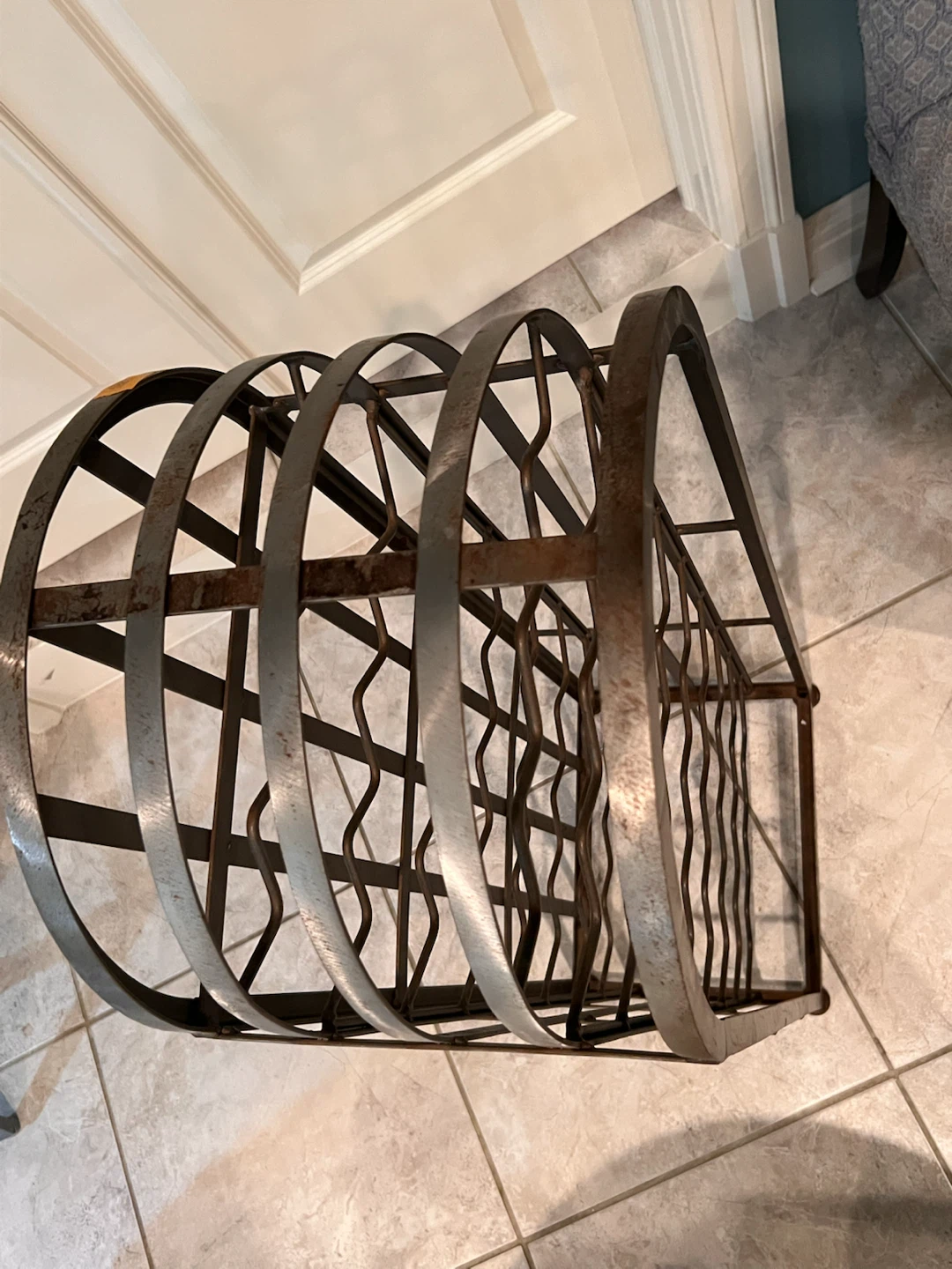 Metal Floor Wine Rack - photo 4