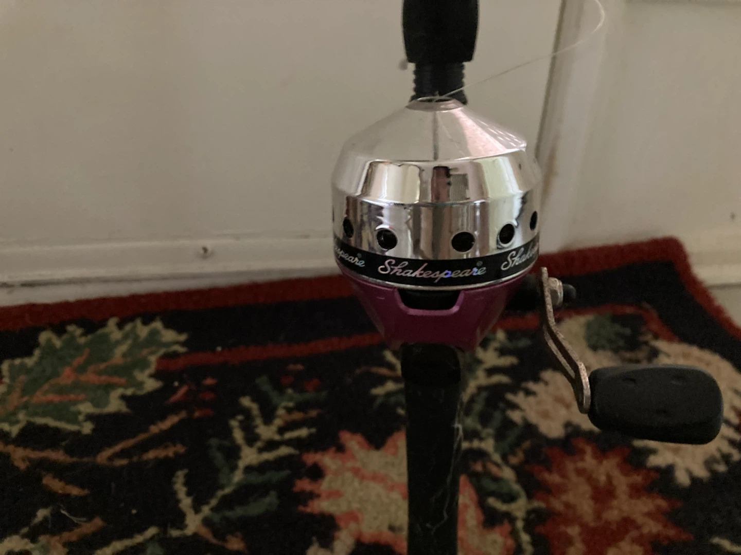 Shakespeare pink fishing rod and reel - photo 2