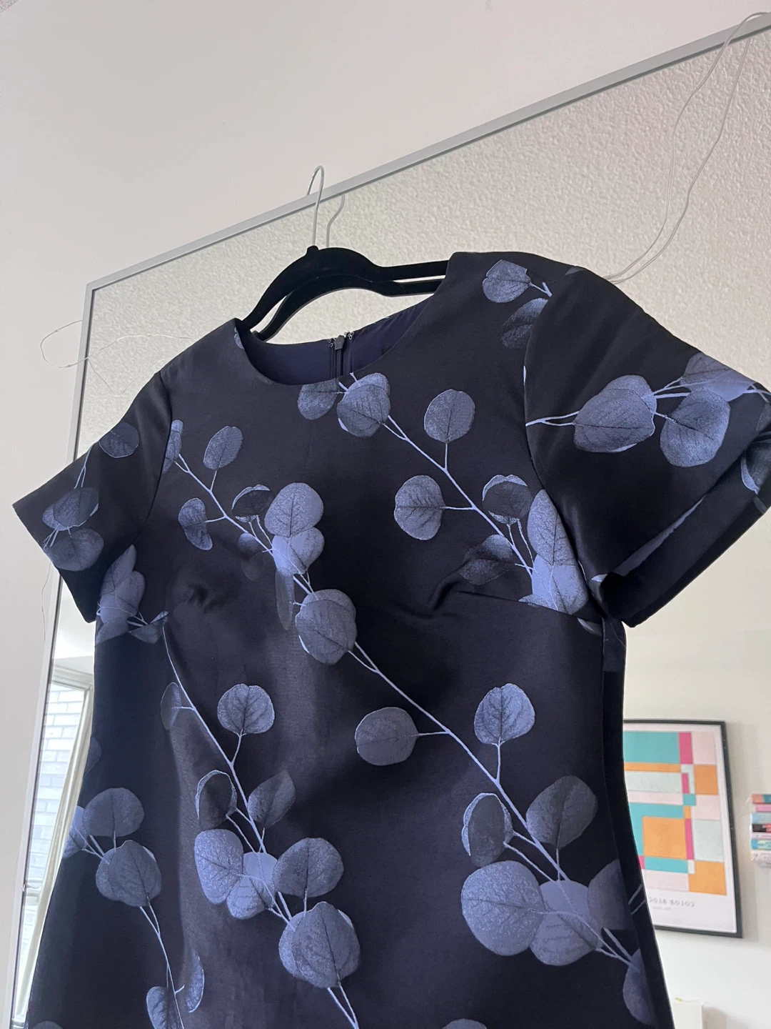Banana Republic Navy Floral Print Dress - photo 2