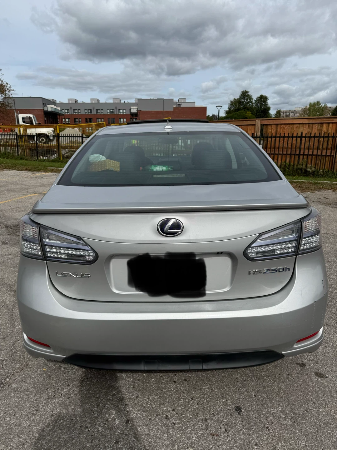 Lexus HS 250h Silver Hybrid Sedan - photo 2