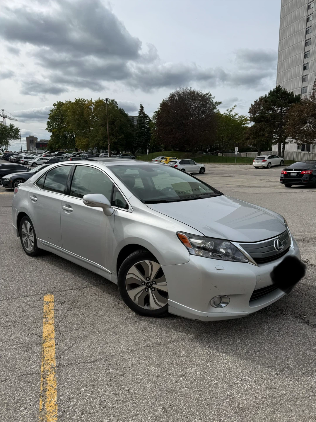 Lexus HS 250h Silver Hybrid Sedan - photo 4