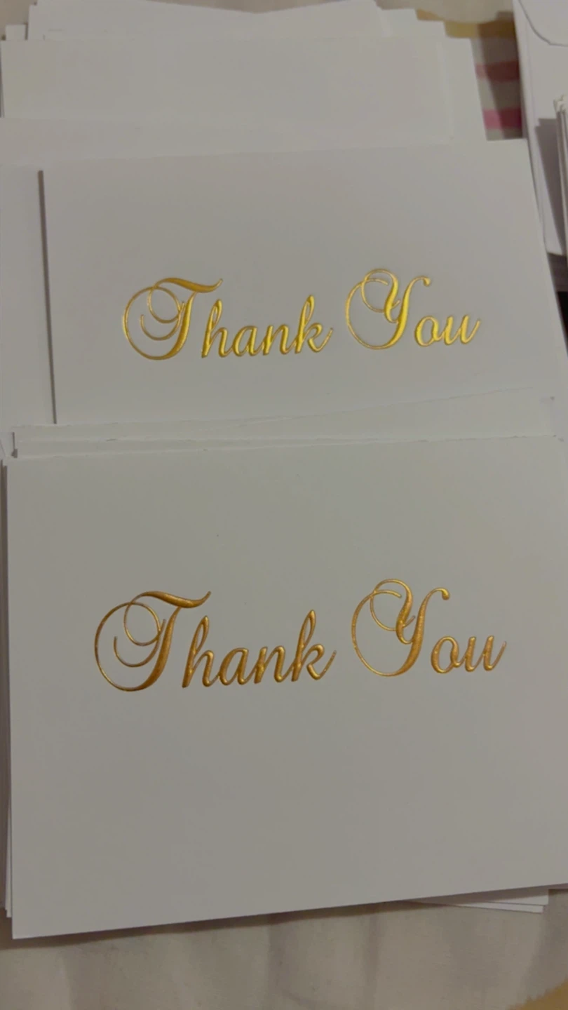 🏈 Set of Thank You Cards with Envelopes - photo 2