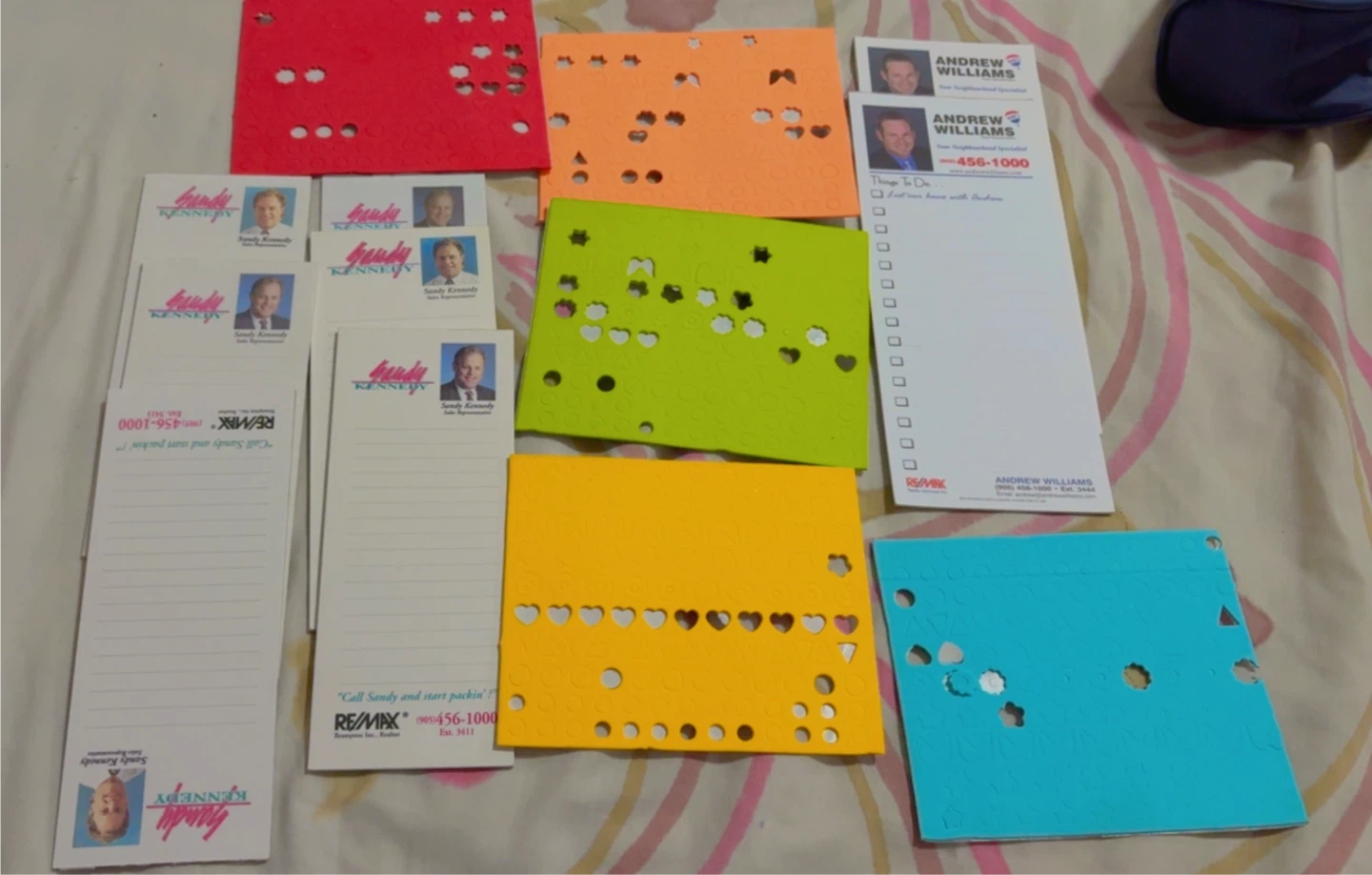 🏈 Assorted RE/MAX Real Estate Memo Pads