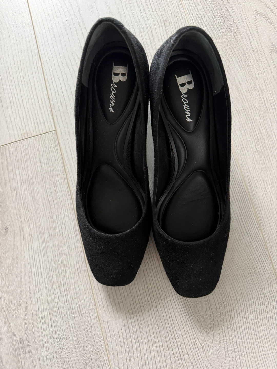 Browns Elin Black Suede Pumps Size 37 - photo 3