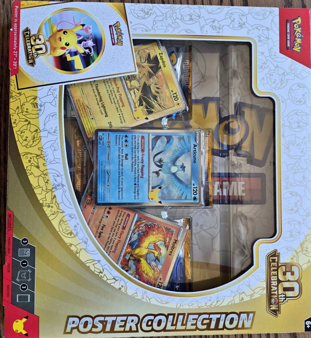 Sealed : Pokémon TCG: 30th Celebration Poster Collection