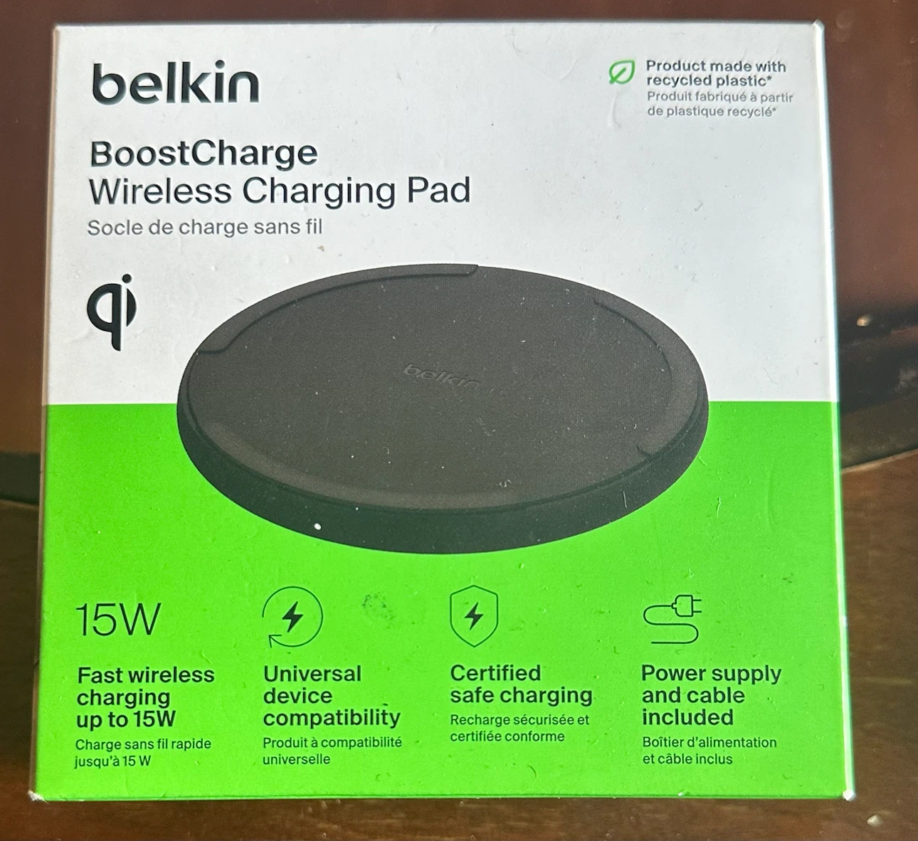 Belkin BoostCharge Wireless Charging Pad 15W