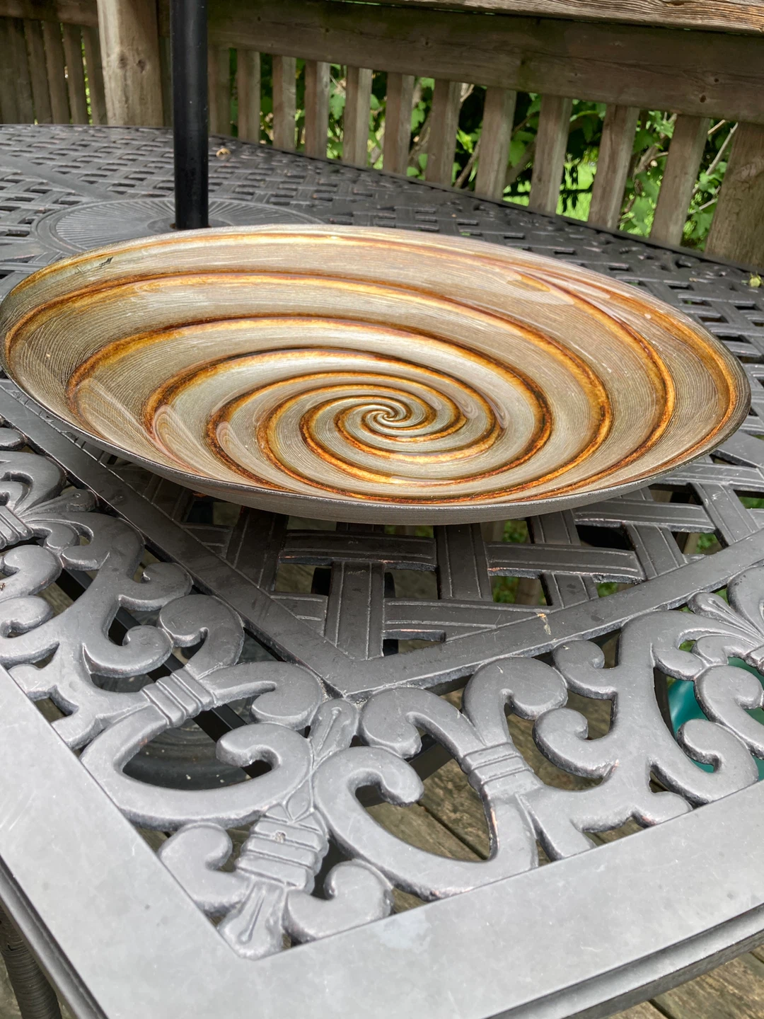 Spiral Decorative Bowl