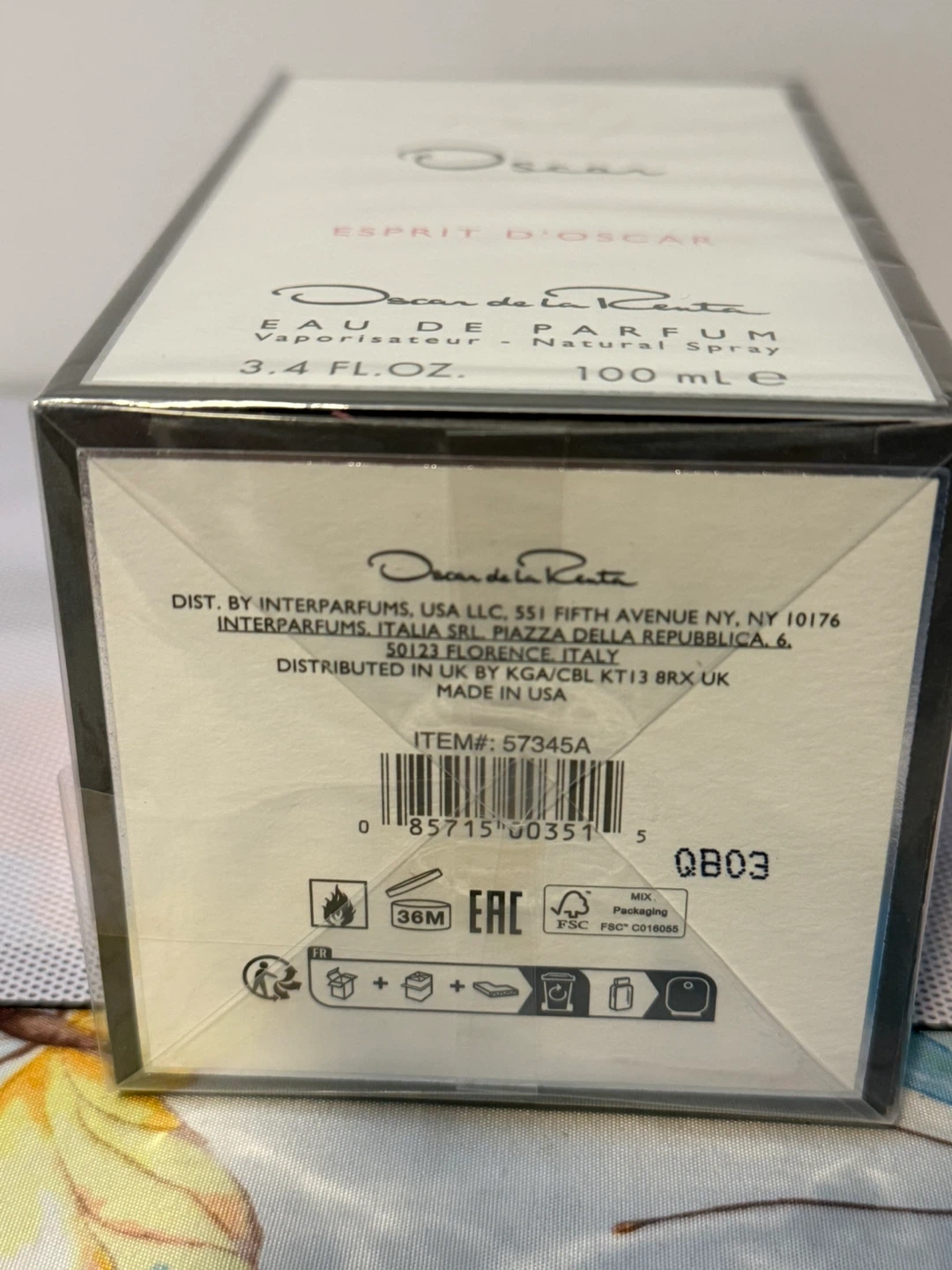 Oscar de la Renta Esprit d'Oscar Eau de Parfum 100ml - photo 3