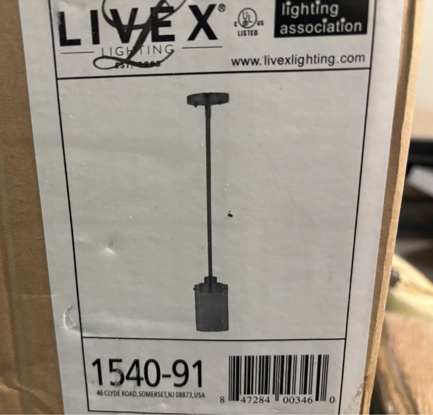 Livex Lighting Pendant 1540-91 🏈