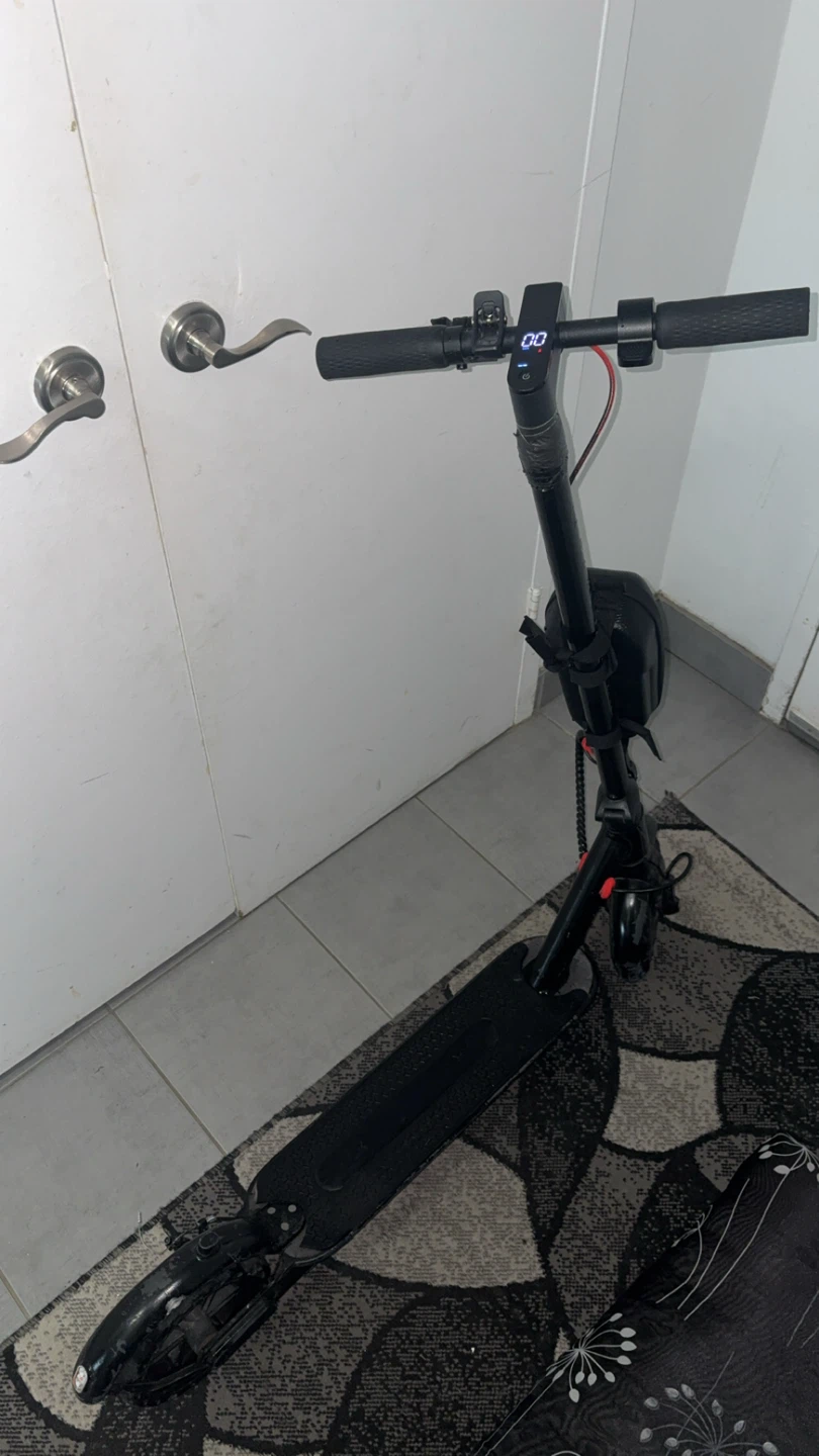 Black Electric Scooter