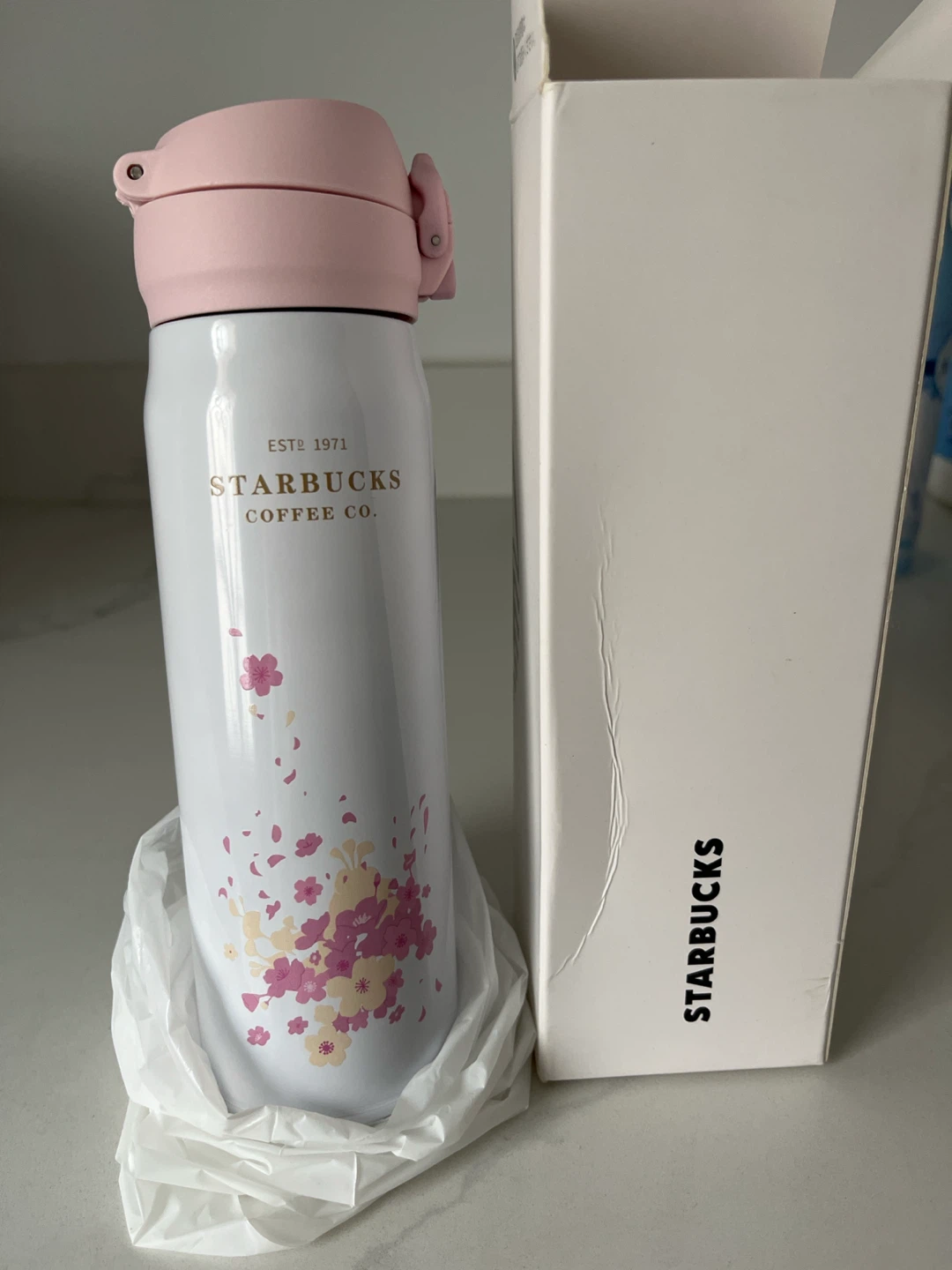Starbucks Cherry Blossom Stainless Steel Tumbler 🏈