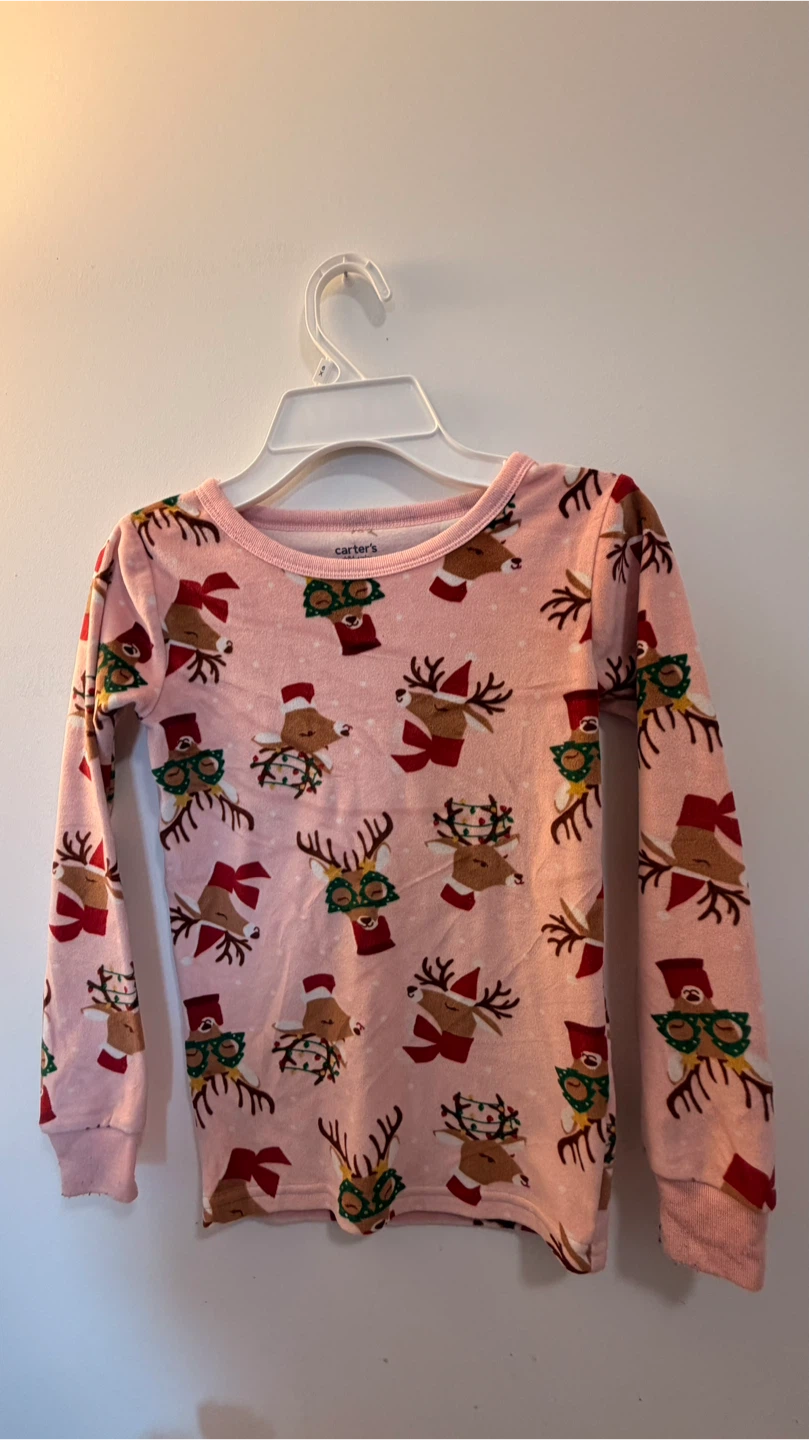 Carter's Reindeer Print Pajama Set - photo 2