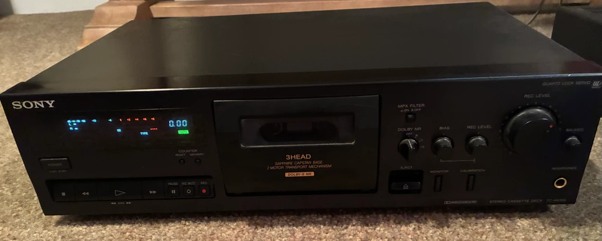 🏈 Sony TC-K615S Stereo Cassette Deck