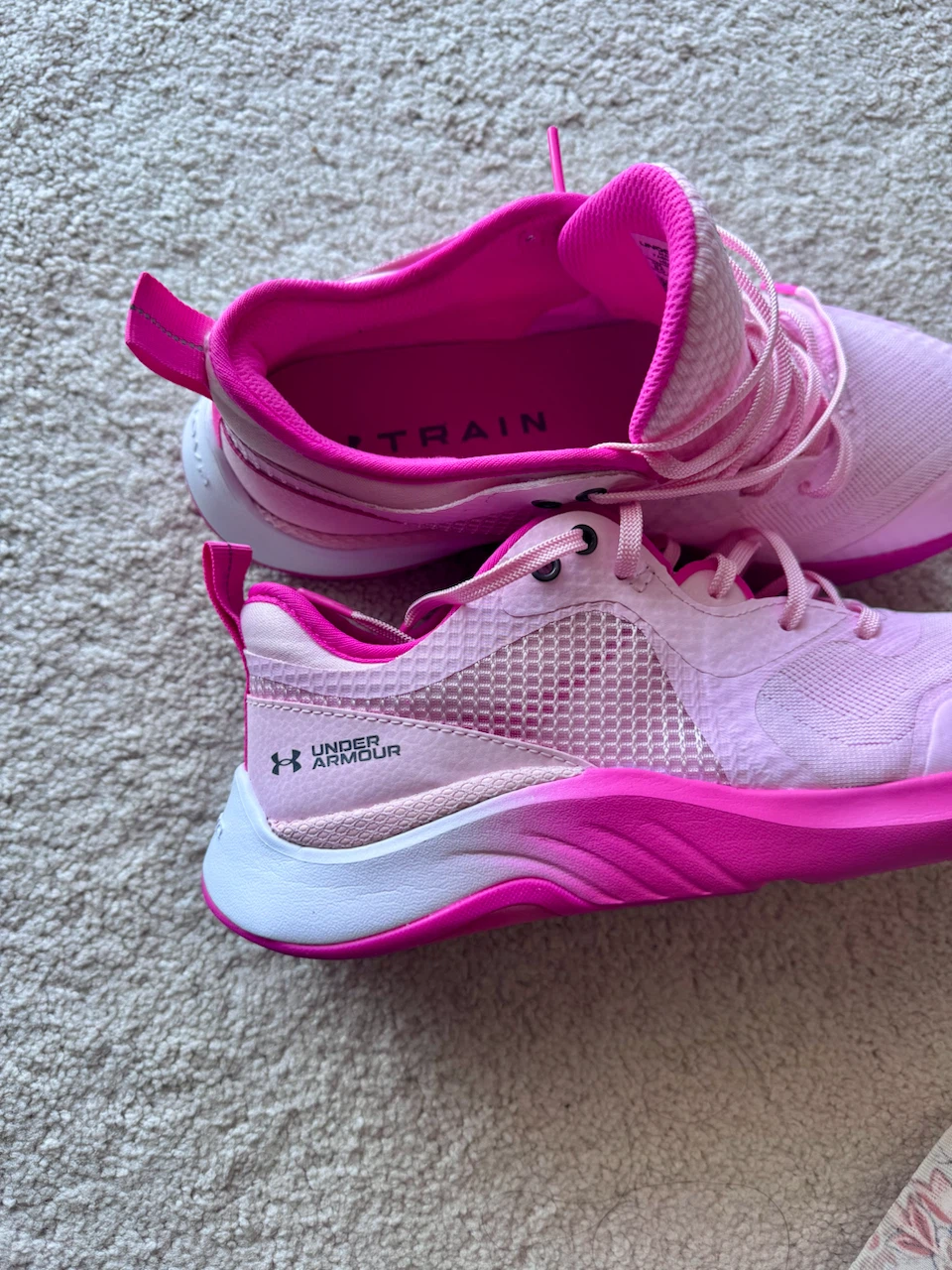 Under Armour HOVR Training Shoes Pink - photo 3