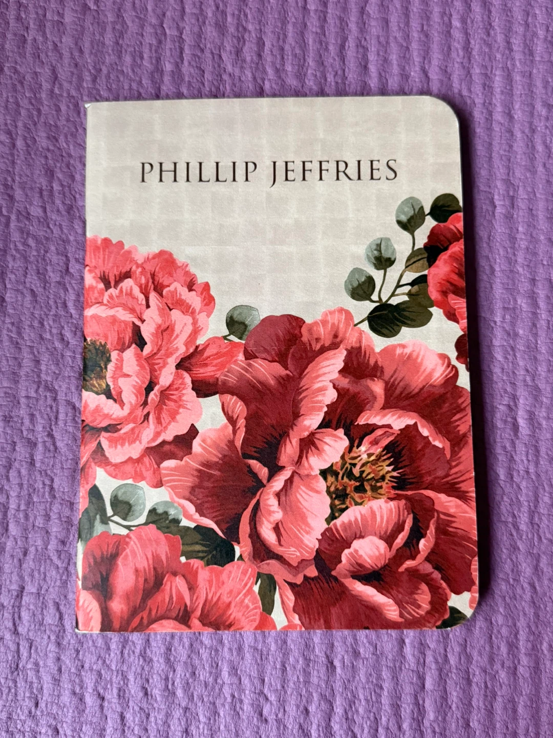 NEW✨🏈Phillip Jeffries floral notebook - photo 2