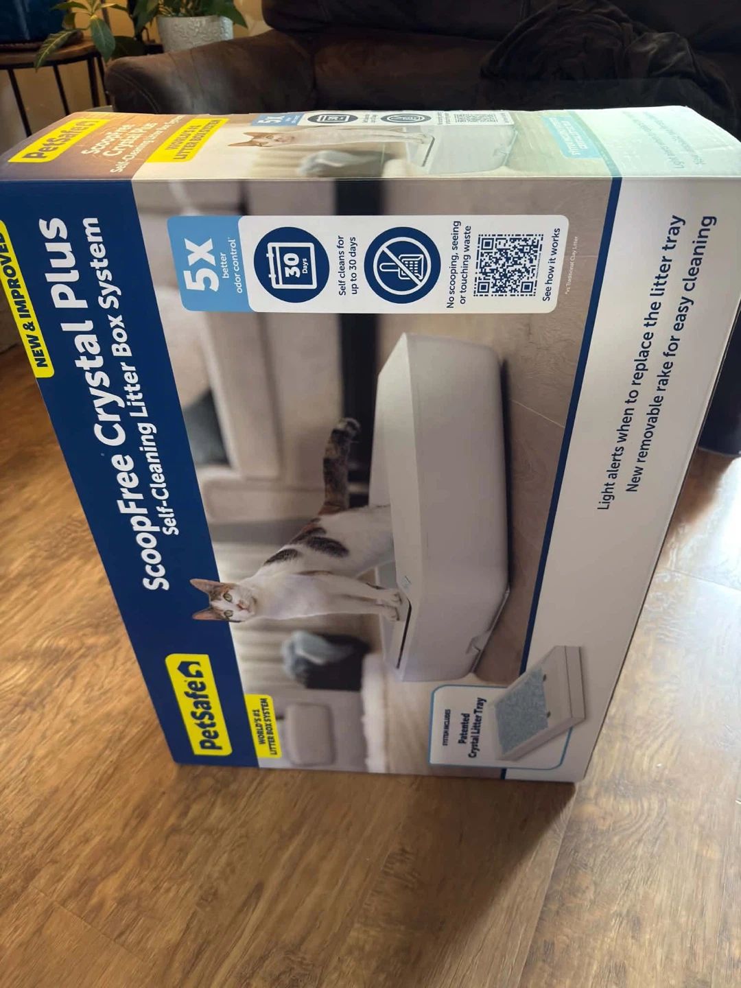 PetSafe® ScoopFree® Crystal Plus Self-Cleaning Litter Box System - photo 2