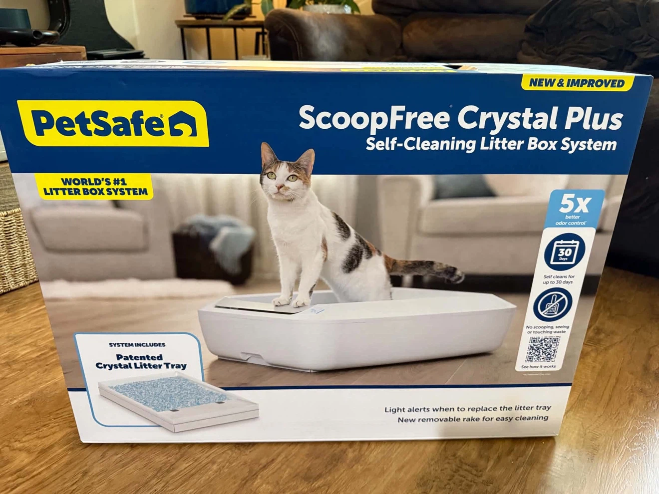 PetSafe® ScoopFree® Crystal Plus Self-Cleaning Litter Box System - photo 3