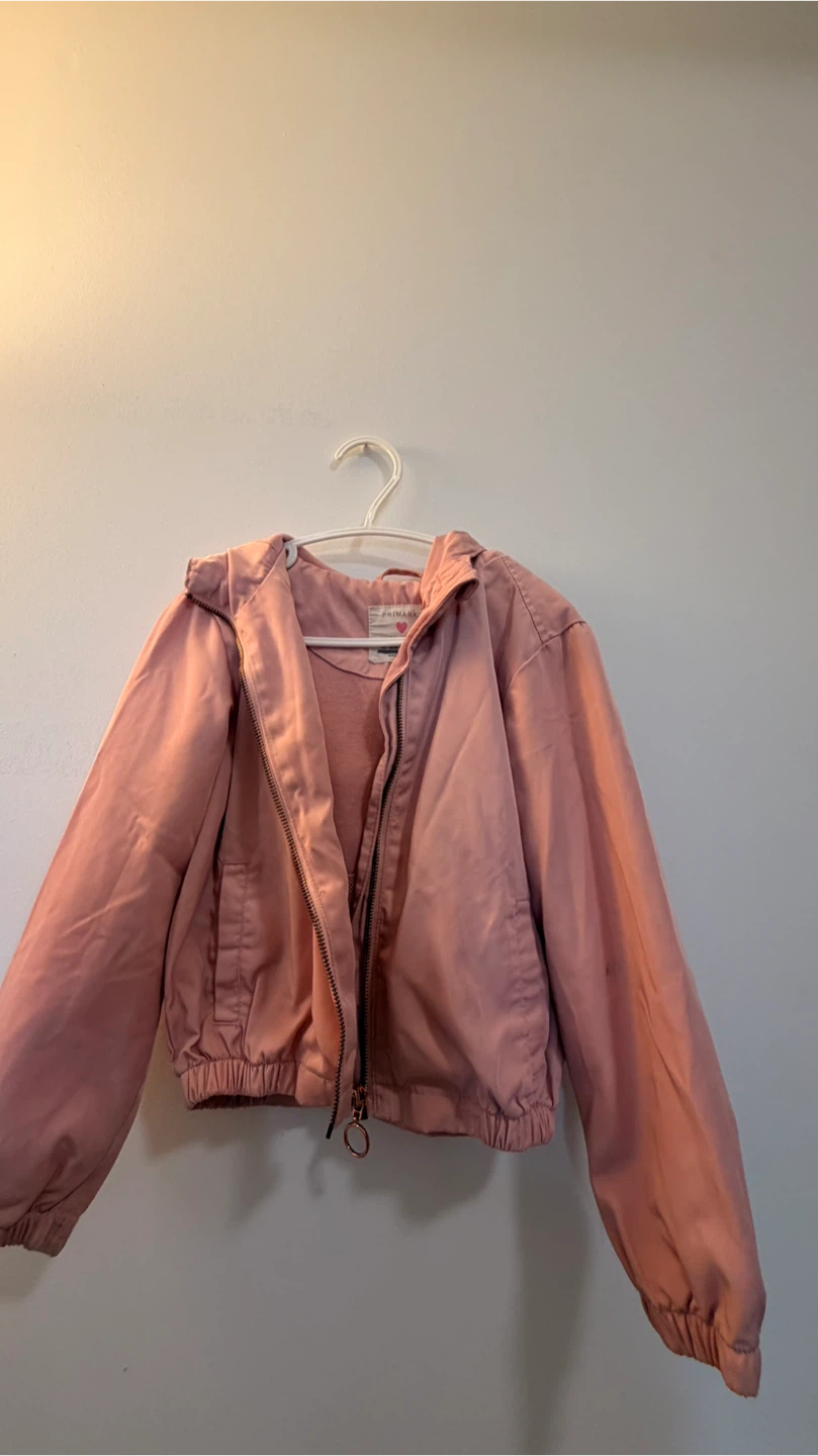 Primark Pink Hooded Zip-Up Jacket - photo 2