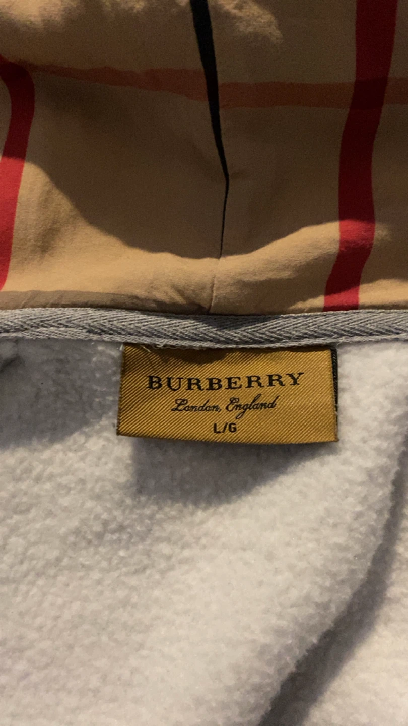 Burberry Grey Zip-Up Hoodie - photo 2