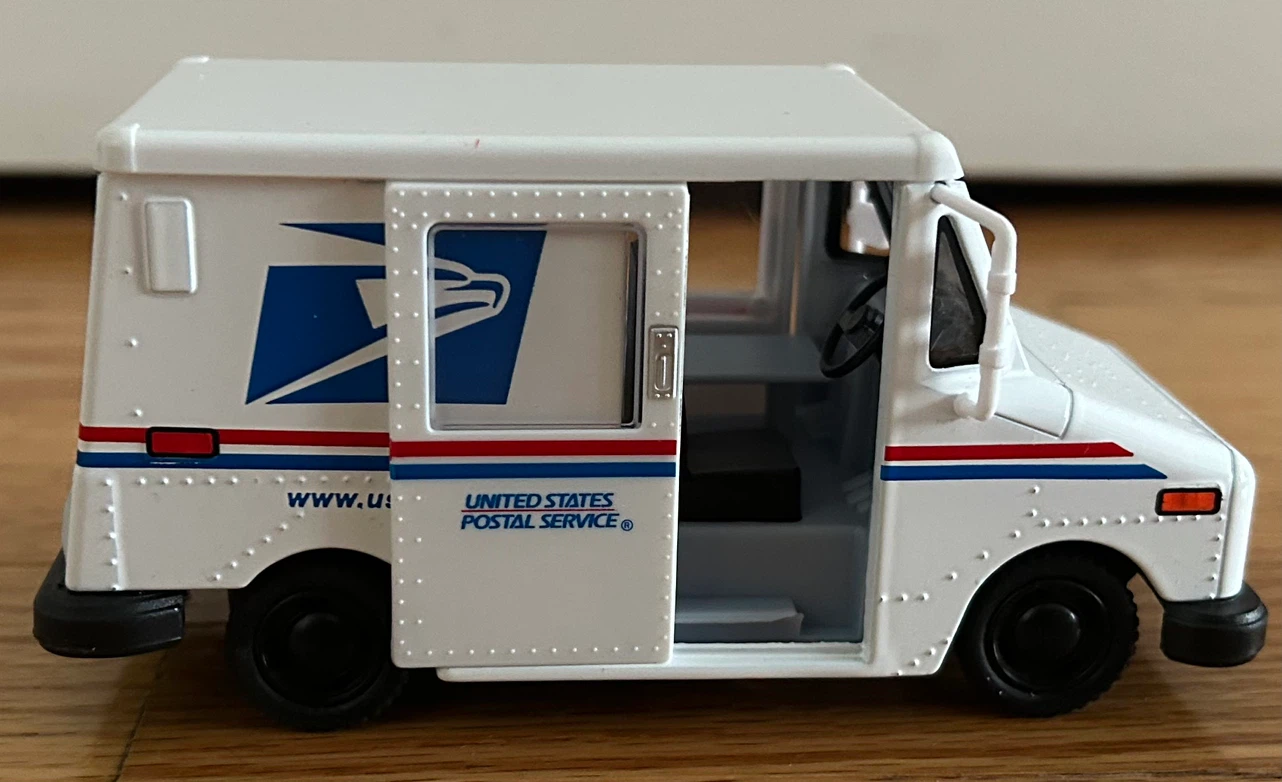 USPS Diecast Mail Truck Model - photo 2