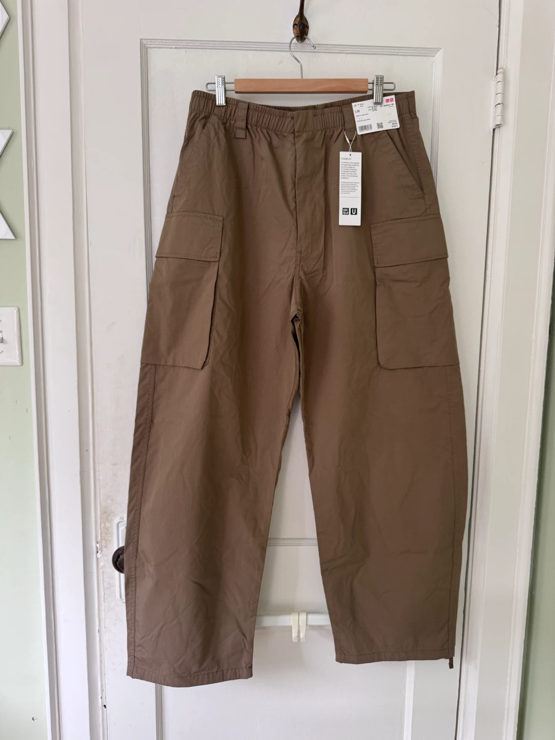 Uniqlo U Wide Fit Cargo Pants - Brown