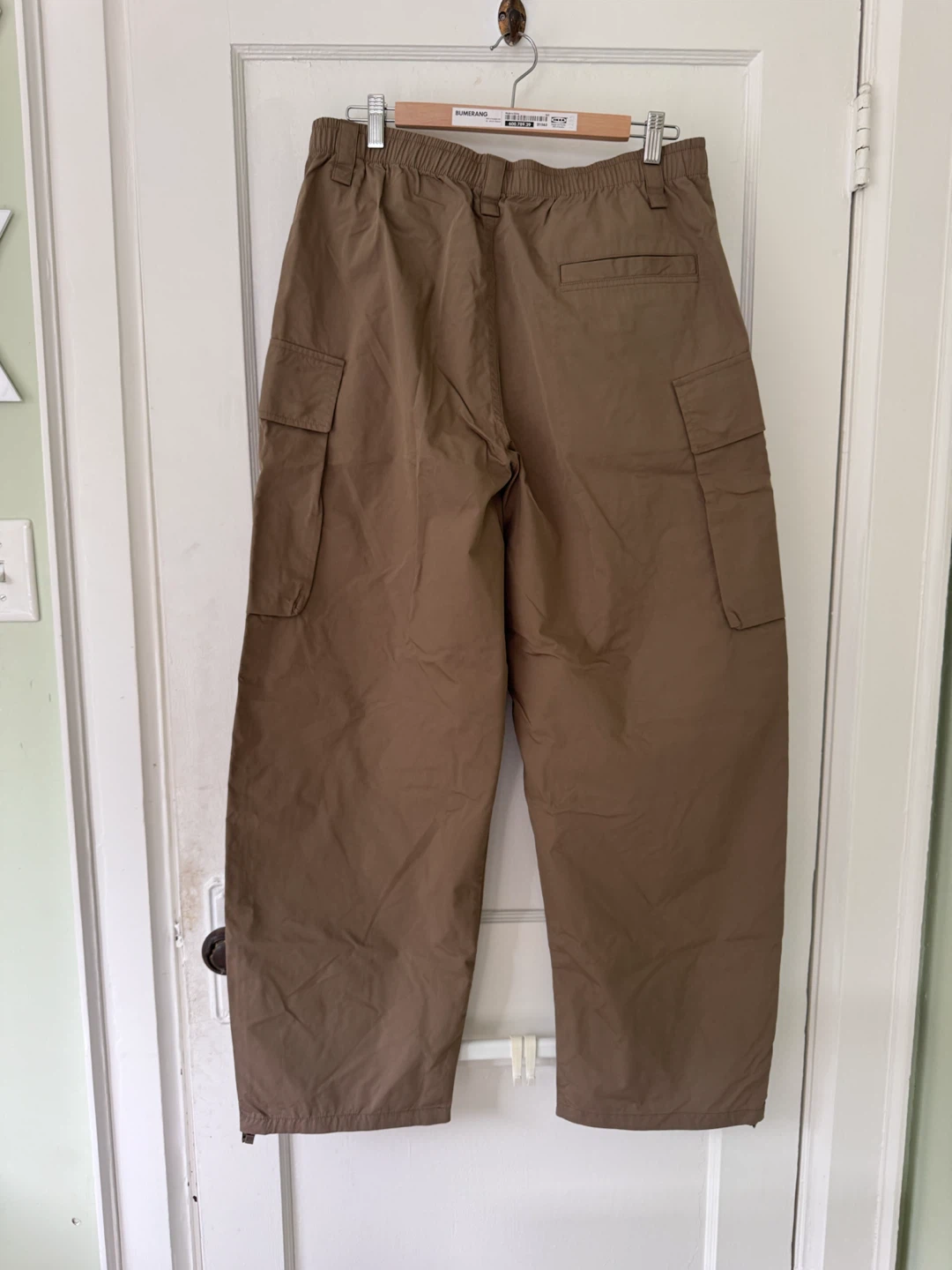 Uniqlo U Wide Fit Cargo Pants - Brown - photo 3