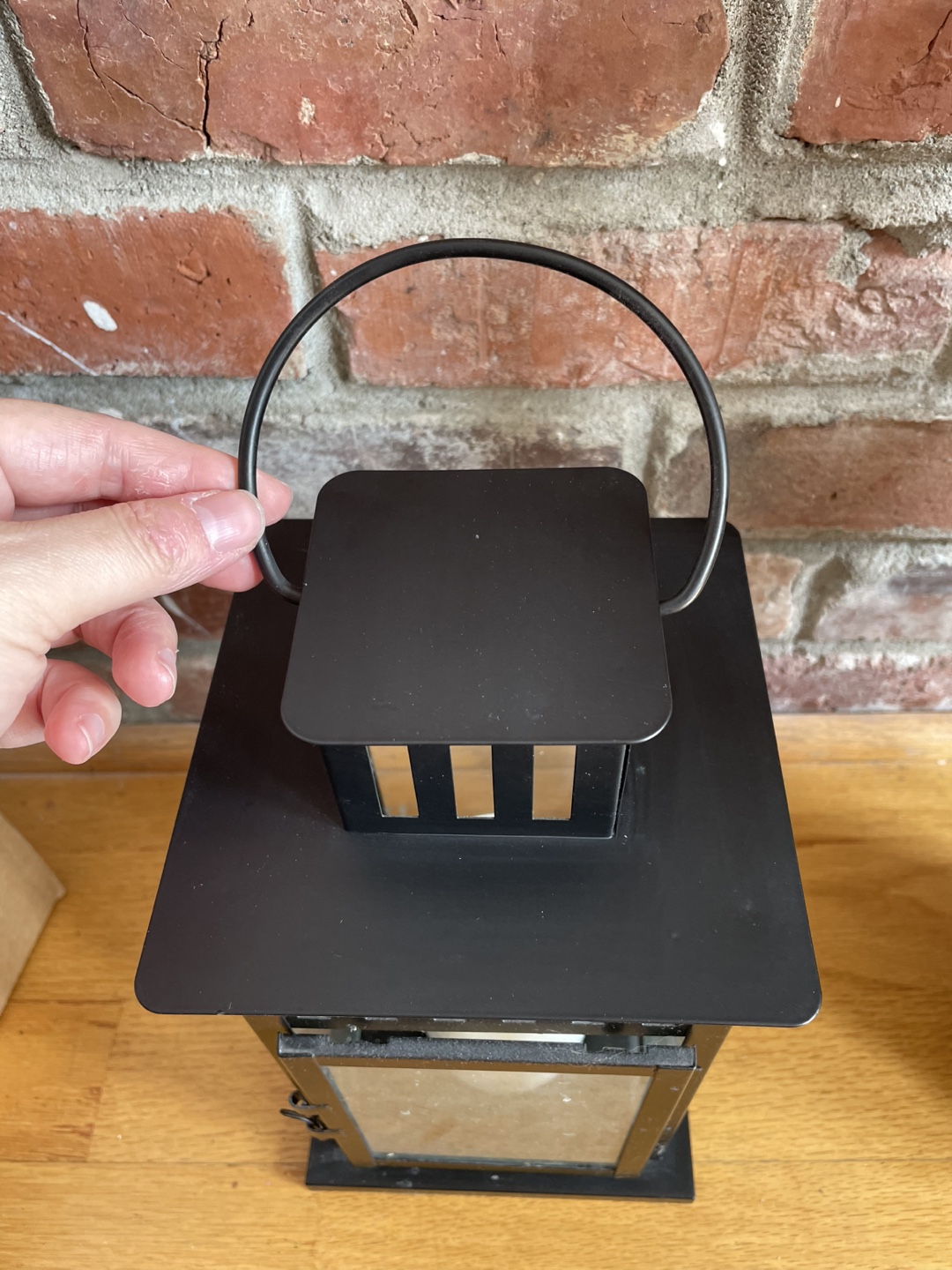 Black Candle Lantern - photo 2