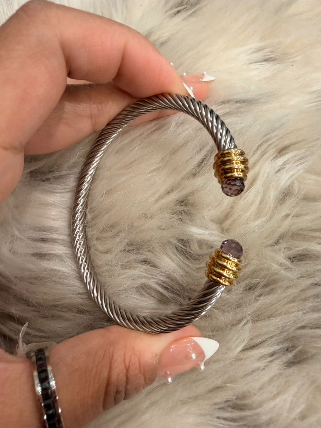 Twisted Cable Bangle Bracelet - photo 3