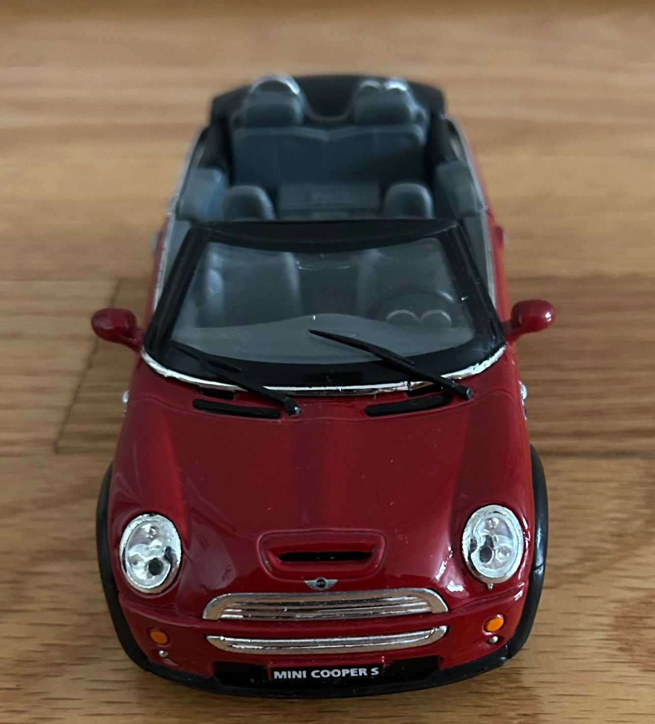 Red Mini Cooper S Convertible Model Car - photo 2