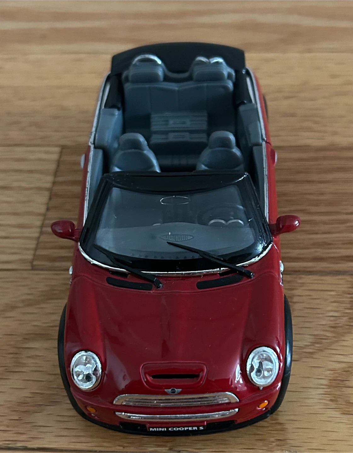 Red Mini Cooper S Convertible Model Car - photo 3