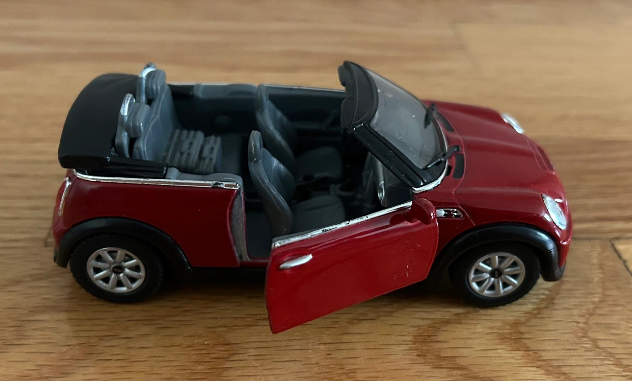Red Mini Cooper S Convertible Model Car - photo 5