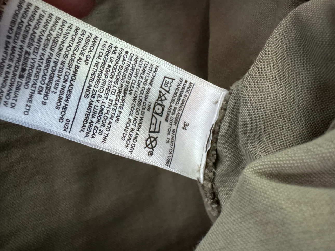 Gap Utility Carpenter Shorts Size 34 - photo 4