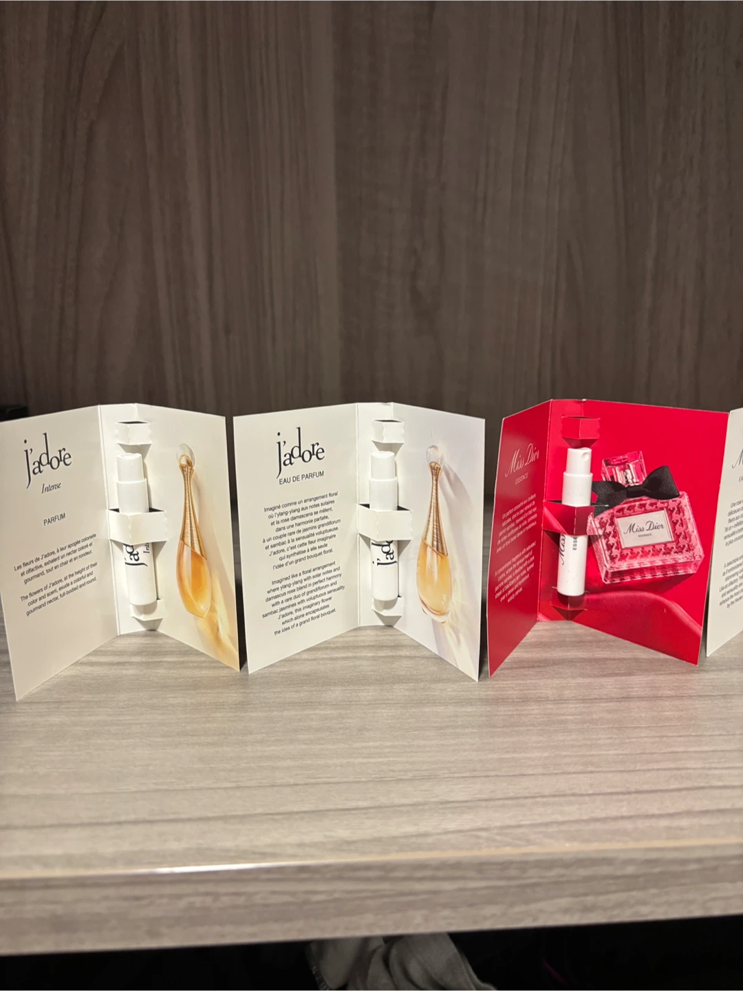 Dior Perfume Samples 5pc Set | J’adore & Miss Dior | 1ml Each - photo 3