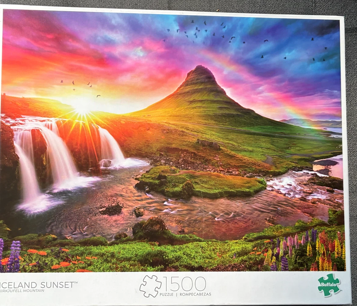 1500 Piece Iceland Sunset Puzzle
