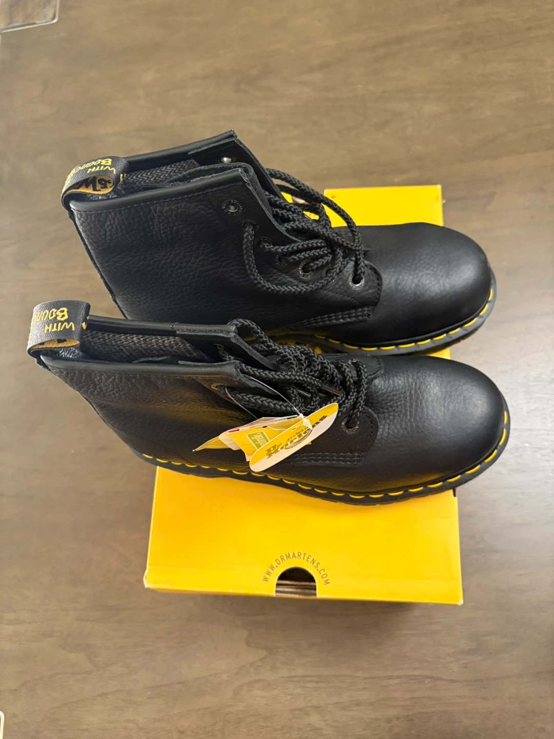 Dr. Martens Black Leather Boots