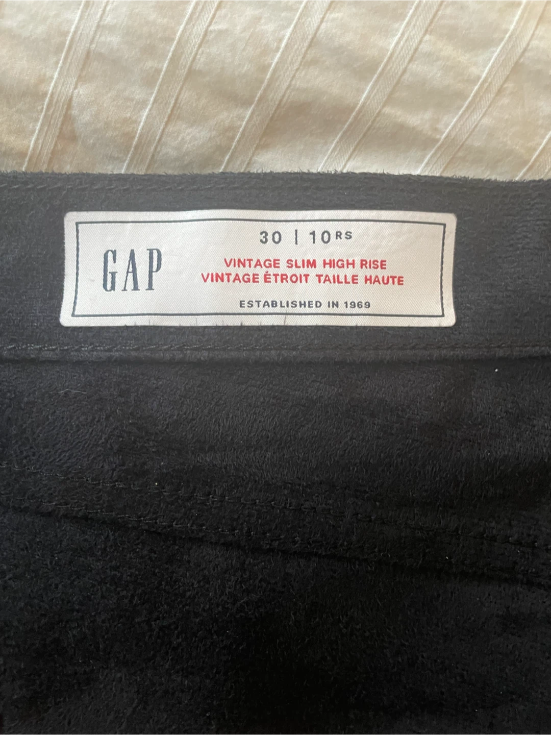 Gap Vintage Slim High Rise Pants - photo 3