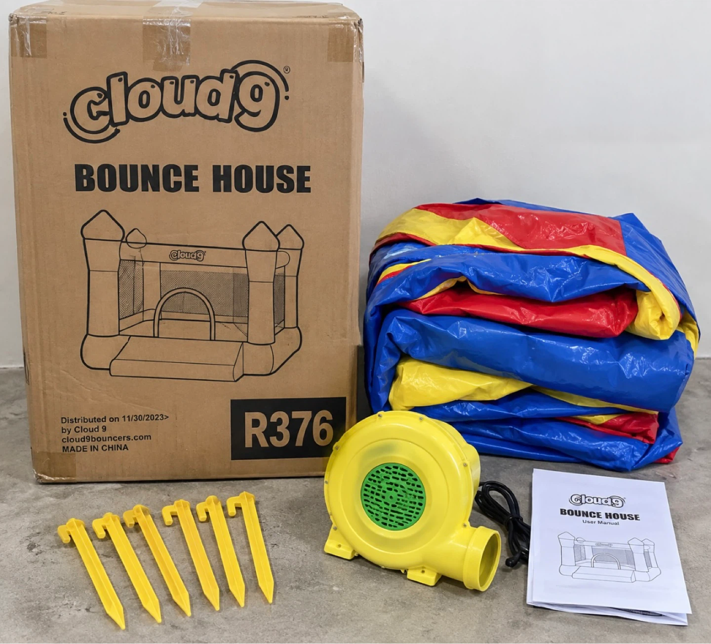 Cloud 9 Bounce House R376