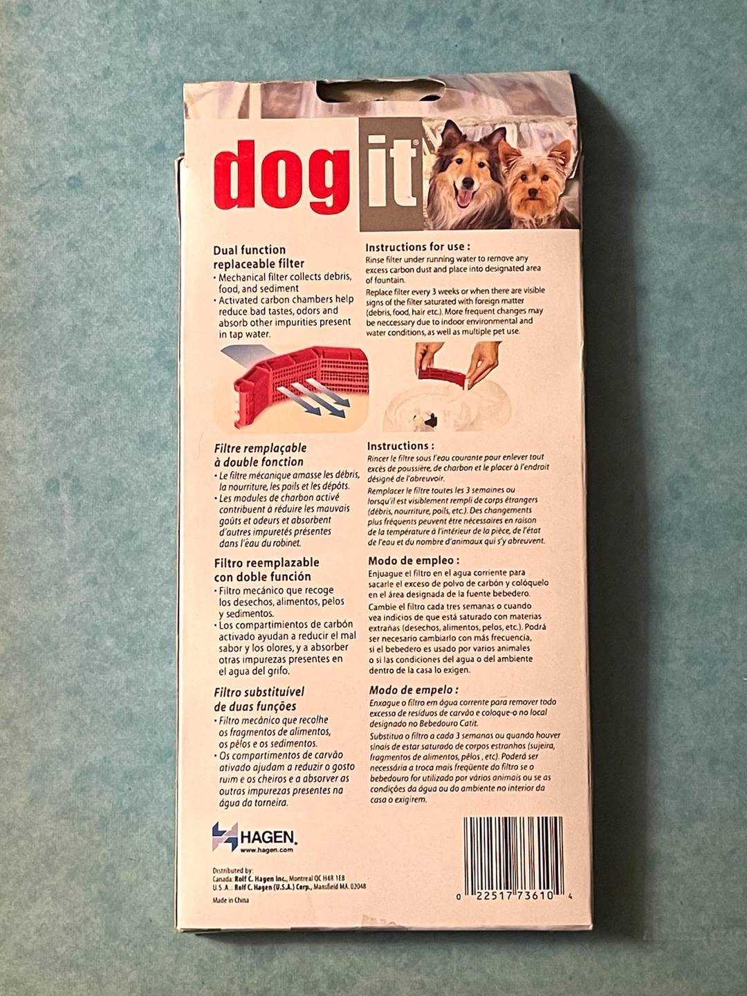 🏈Dogit Drinking Fountain Replacement Filters - photo 2