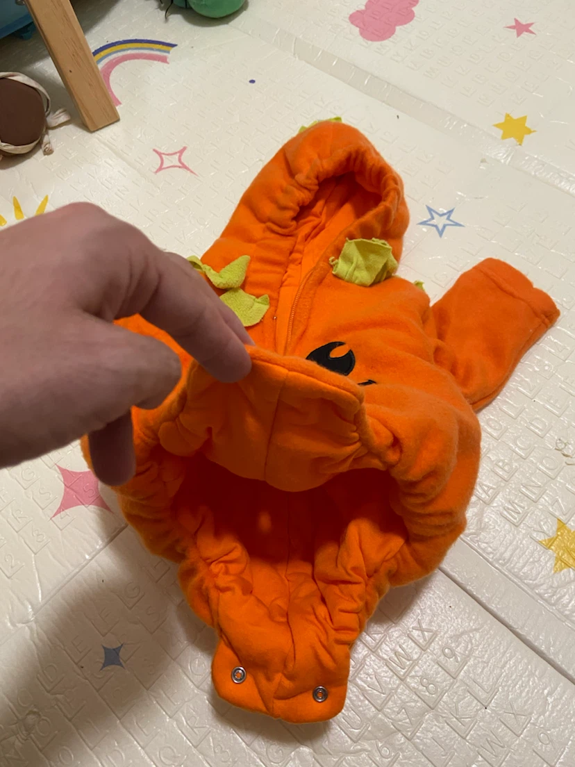 Baby Pumpkin Halloween Costume 0-12 months - photo 2