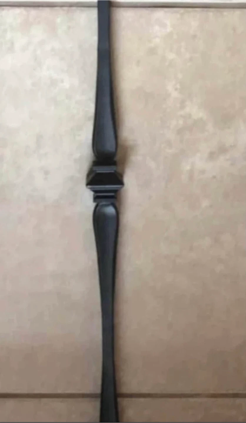Black decorative metal baluster -Iron Pickets (left over)