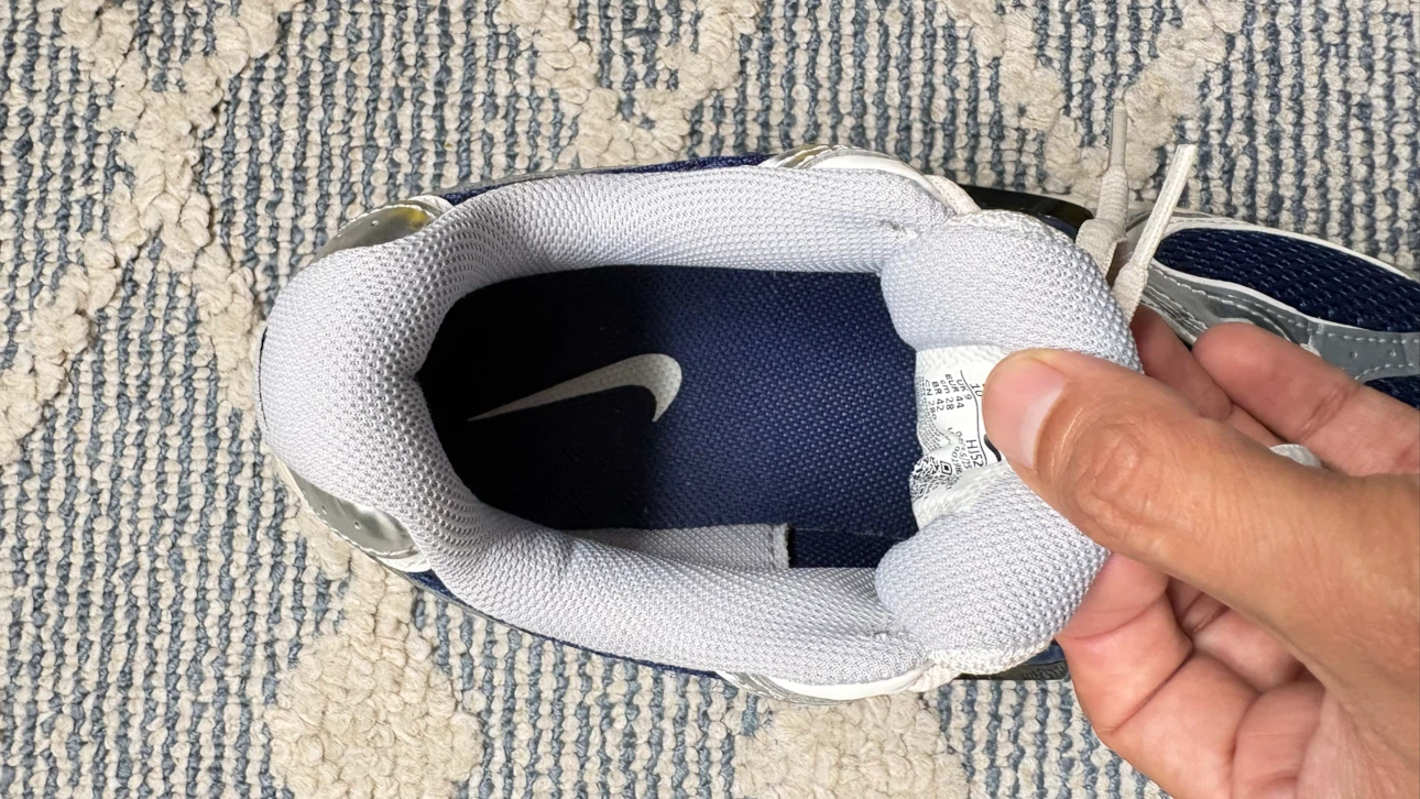 Nike Sneakers Navy and Silver - photo 3